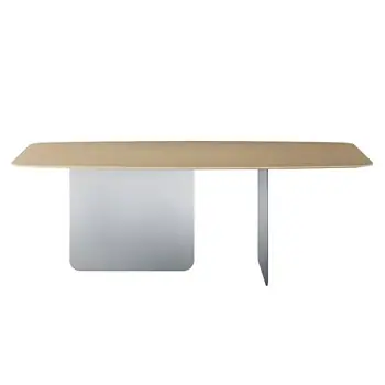 Mesa fija perfilada Air Soft cristal Lago