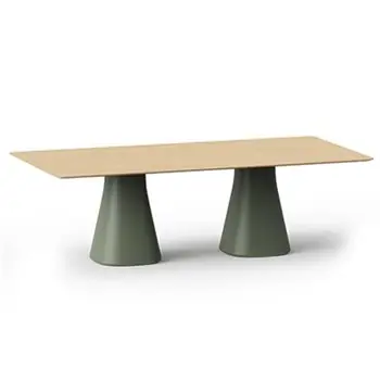 Mesa Baelo doble rectangular madera esPattio