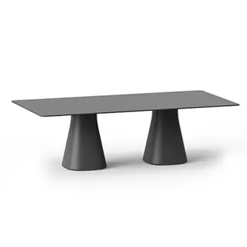 Mesa Baelo doble rectangular HPL/Fénix esPattio