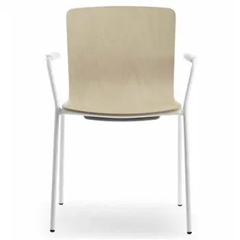 Sillón Glove monocasco haya 4 patas metal Forma5 - Forma 5