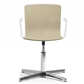 Sillón Glove giratoria madera Forma5 - Forma 5