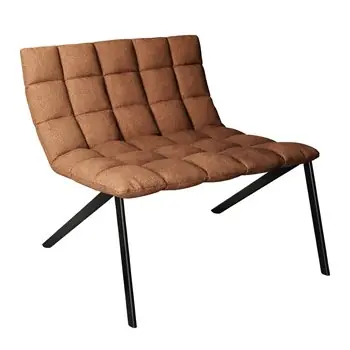 Sillón Mezz’aria acolchado patas metal Lago