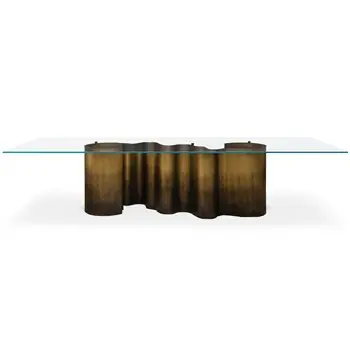 Mesa Papel 3.5 cristal Cattelan Italia