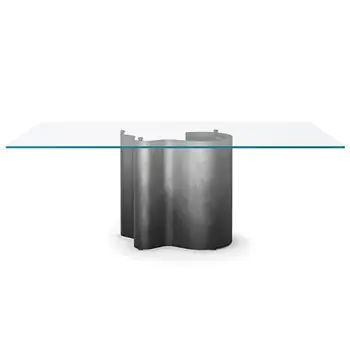 Mesa Papelito cristal Cattelan Italia