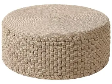 Puf MITHI Beige - Jardín y balcón
