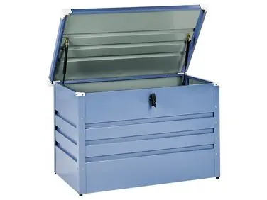 Storage Box CEBROSA 100 cm 62 cm Blue - Garden & Balcony