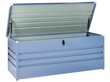 Storage Box CEBROSA 165 cm 70 cm Blue - Garden & Balcony