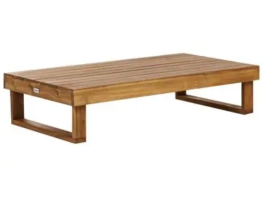 Garden Coffee Table MARETTIMO 60 cm 110 cm Certified Acacia Wood Brown - Garden & Balcony