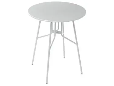 Mesa de balcón TALTAL 64 cm 64 cm Metal Gris - Jardín y balcón
