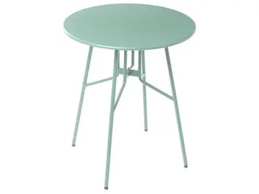 Bistro Table TALTAL 64 cm 64 cm Metal Light Green - Garden & Balcony