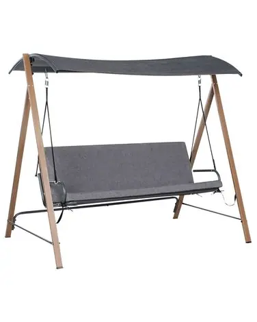Columpio BONAGIA Metal Gris - Jardín y balcón