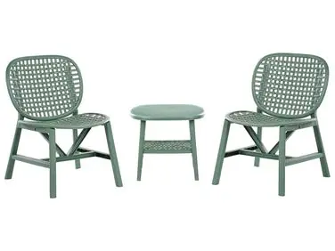 Conjunto de balcón SICELLE Verde - Jardín y balcón