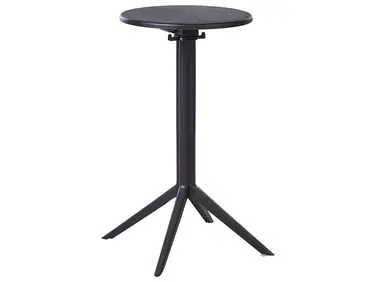 Mesa de bar de jardín LEGRENA 60 cm 60 cm Negro - Jardín y balcón