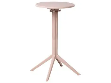 Garden Bar Table LEGRENA 60 cm 60 cm Beige - Garden & Balcony