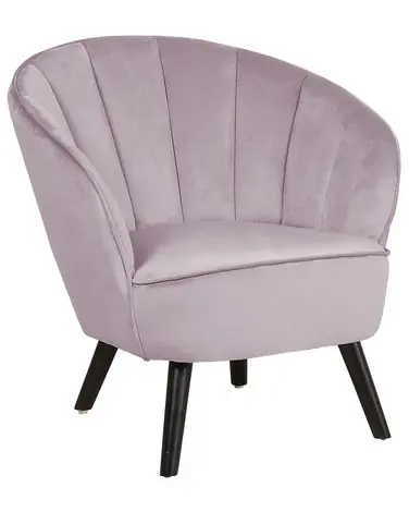 Armchair DALA Velvet Pink - Living Room