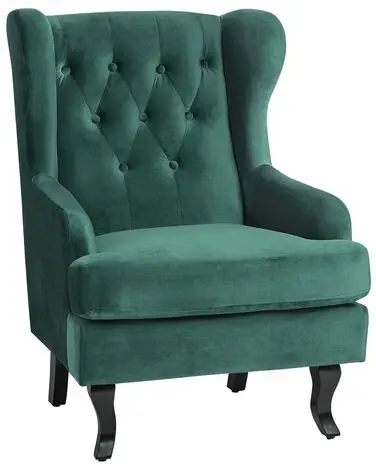 Armchair ALTA Velvet Dark Green - Living Room