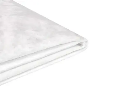 Funda para cama Terciopelo FITOU 180 x 200 cm Blanco - Dormitorio