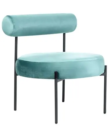 Armchair ALPHA Velvet Turquoise - Living Room