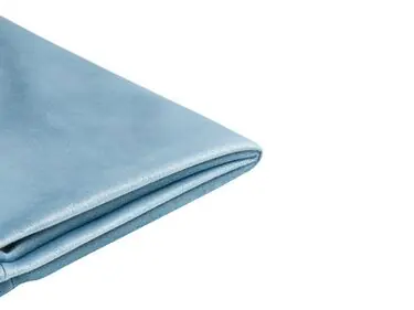 Funda para cama Terciopelo FITOU 90 x 200 cm Azul claro - Dormitorio