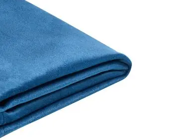 Funda para cama Terciopelo FITOU 140 x 200 cm Azul oscuro - Dormitorio