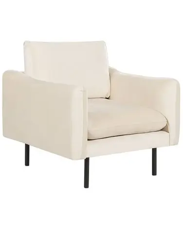 Sillón VINTERBRO Terciopelo Beige claro - Sala de estar