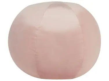 Throw Cushion SALVIA Velvet 30 x 30 cm Pink Solid - Home Accessories