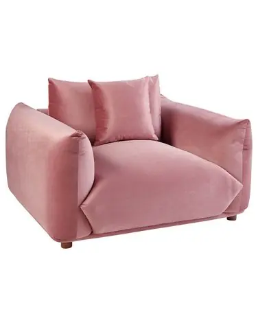 Armchair LUVOS Velvet Pink - Living Room
