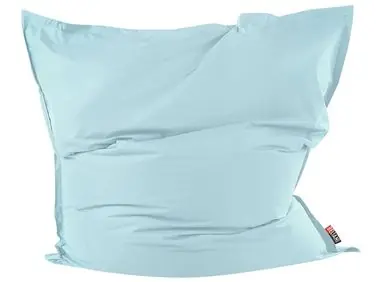 Bean Bag 600 L FUZZY 180 cm 230 cm Light Blue - Living Room