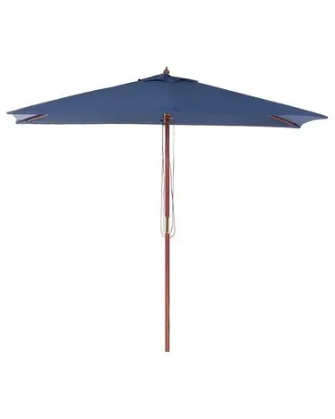 Sombrilla de jardín 195 cm FLAMENCO Azul marino - Jardín y balcón