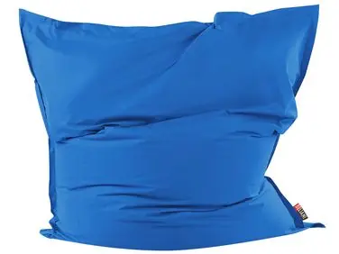Bean Bag 600 L FUZZY 180 cm 230 cm Dark Blue - Living Room