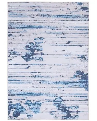 Alfombra BURDUR Azul 140 x 200 cm - Accesorios decorativos