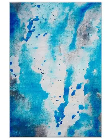Alfombra BOZAT Azul 160 x 230 cm - Accesorios decorativos
