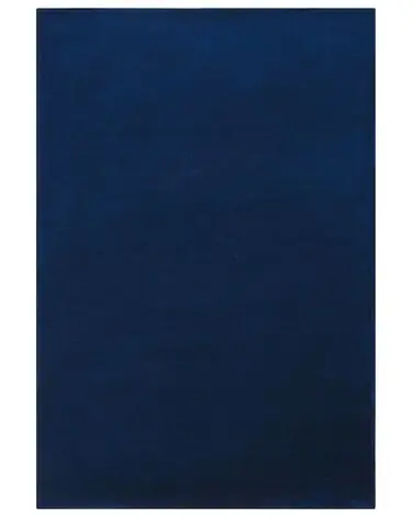 Alfombra GESI II Azul marino 140 x 200 cm Viscosa - Accesorios decorativos
