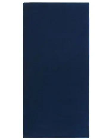 Alfombra GESI II Azul marino 80 x 150 cm Viscosa - Accesorios decorativos