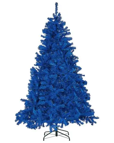 Árbol de Navidad FARNHAM 210 cm Azul
