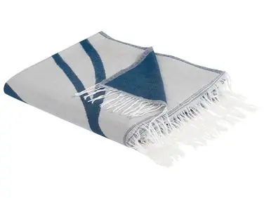 Blanket HAPREK 130 x 170 cm Blue - Home Accessories