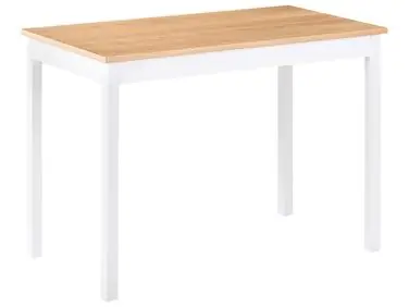 Mesa de comedor GEORGIA Roble claro 110 cm 60 cm
