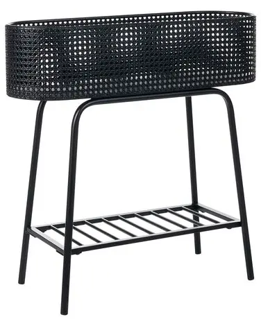 Soporte para macetas LINNAEA Metal 60 cm Negro - Accesorios decorativos