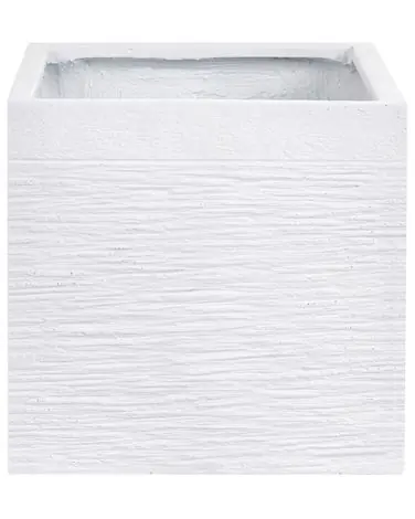 Plant Pot PAROS 30 cm White - Garden & Balcony