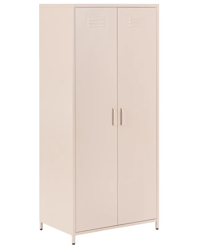 Storage Unit VARNA Metal Beige - Home Office