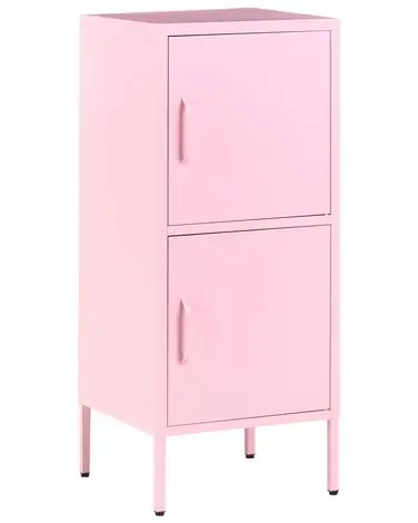 Storage Unit HURON Metal Pink - Home Office