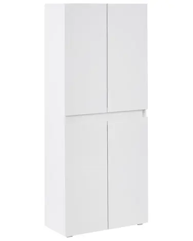 Shoe Storage Cabinet LETHBRIDGE White - Hallway