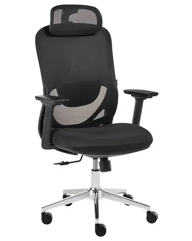 Office Chair ERVIONE Black - Home Office