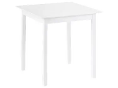 Mesa de comedor VERITAS Blanco 75 cm 75 cm Madera de pino