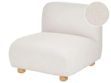 1-Seat Section AMLI Off-White Boucle