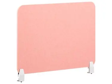 Divisor de escritorio SPLIT 72 x 50 cm Rosa melocotón - Oficina