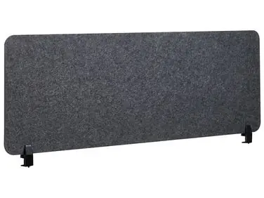 Divisor de escritorio SPLIT 160 x 50 cm Gris oscuro - Oficina