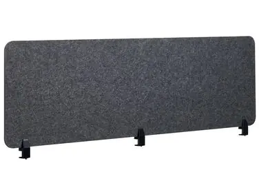 Divisor de escritorio SPLIT 180 x 50 cm Gris oscuro - Oficina