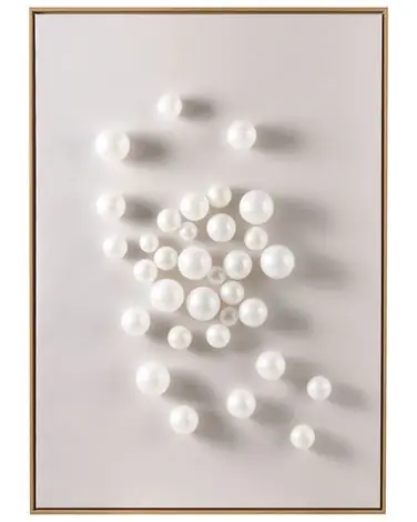 Wall Decor BANTRY 103 cm White - Home Accessories