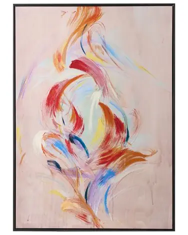 Canvas TUAM Abstract Motif Pink - Home Accessories